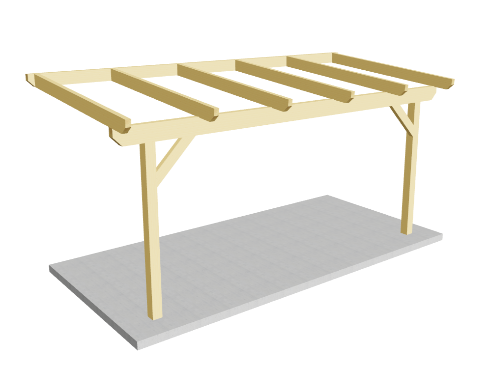Terrassenüberdachung BSH Bausatz - ATBULL