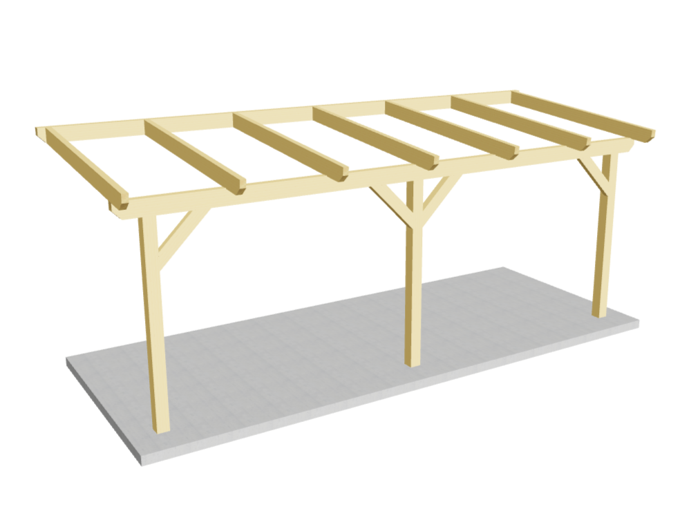 Terrassenüberdachung BSH Bausatz - ATBULL