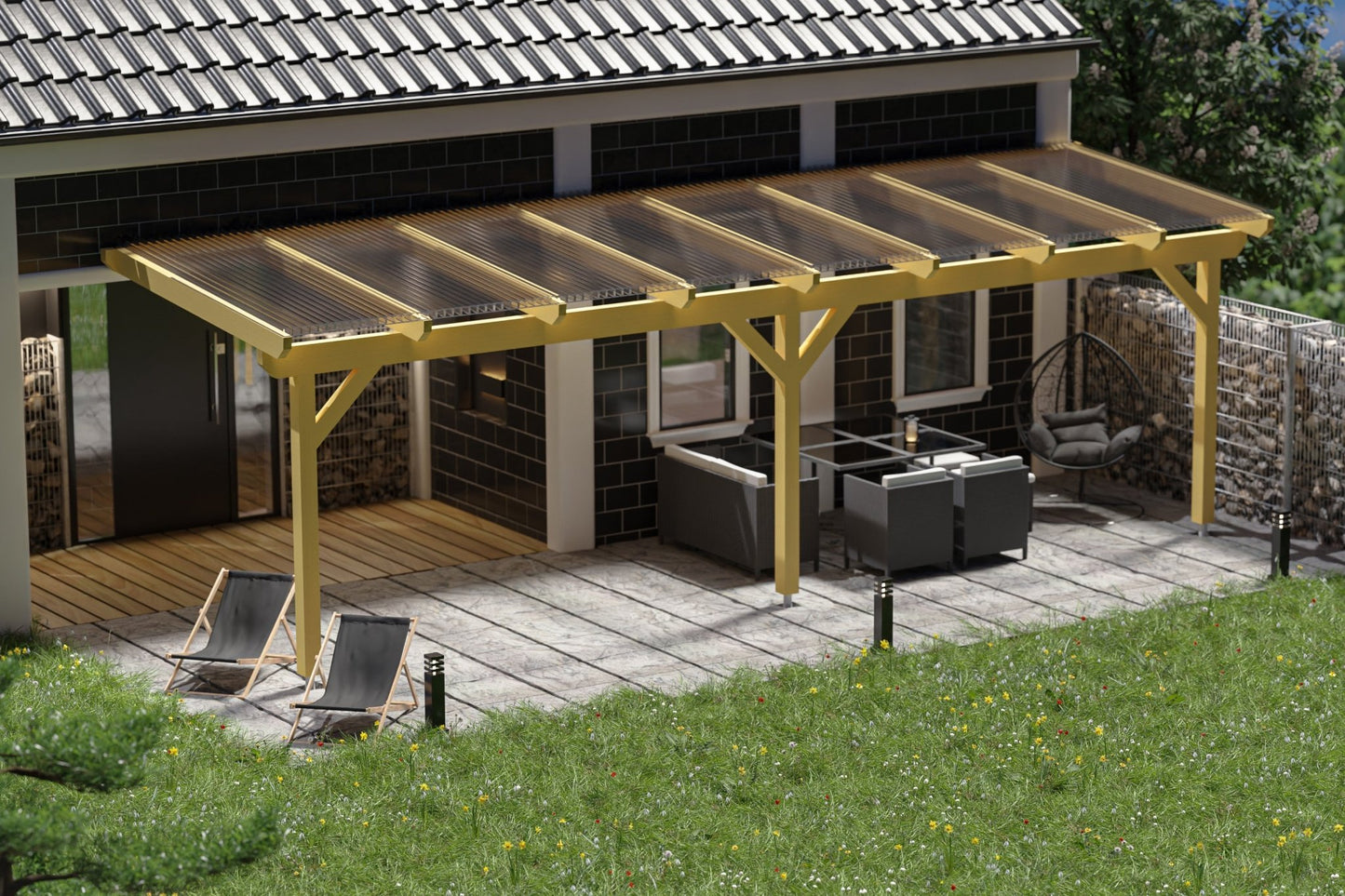 Terrassenüberdachung BSH Bausatz - ATBULL
