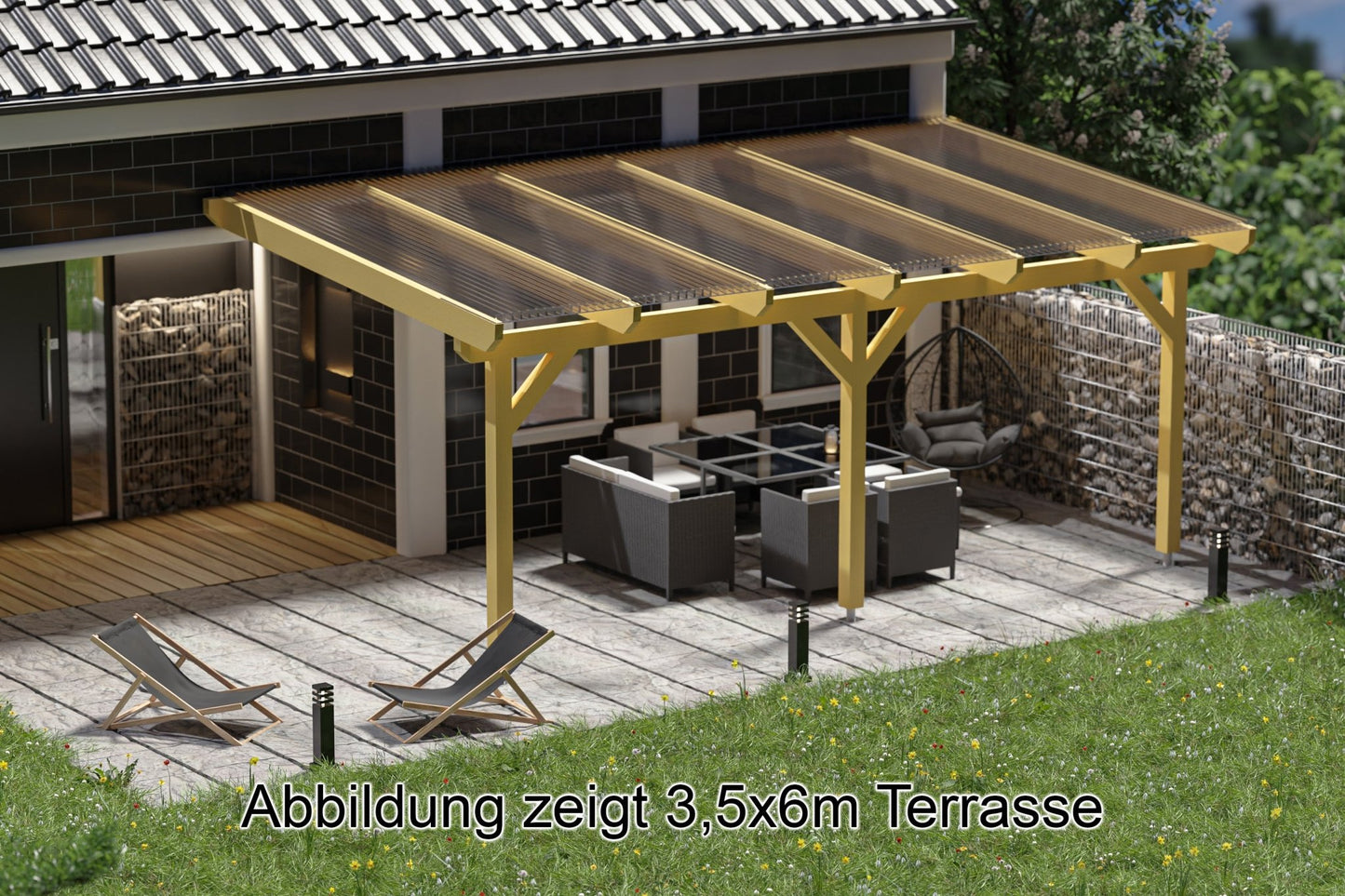 Terrassenüberdachung BSH Bausatz - ATBULL