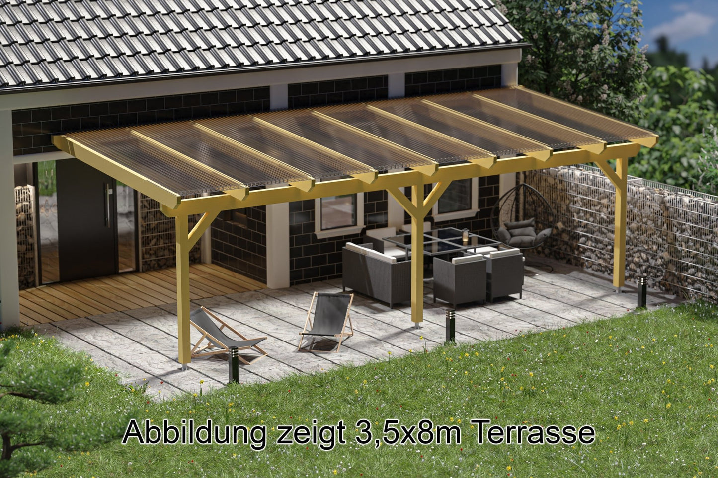 Terrassenüberdachung BSH Bausatz - ATBULL