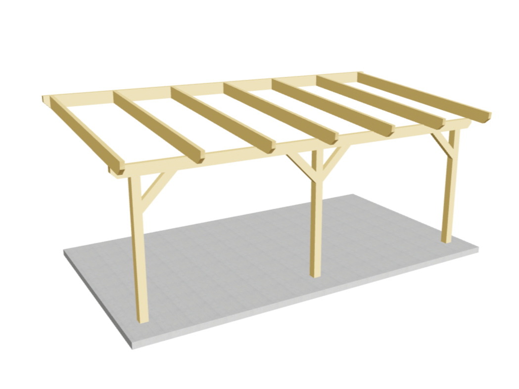 Terrassenüberdachung BSH Bausatz - ATBULL