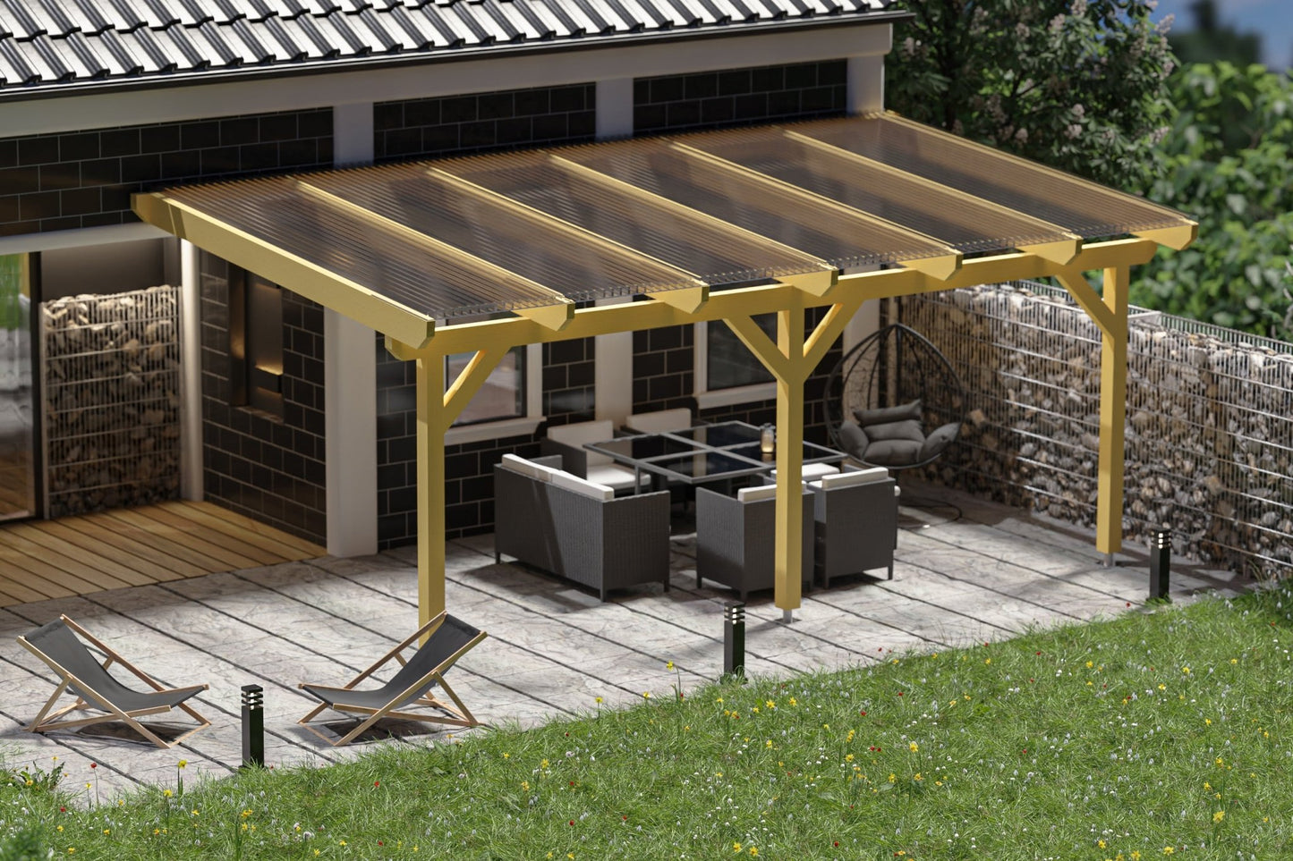 Terrassenüberdachung BSH Bausatz - ATBULL