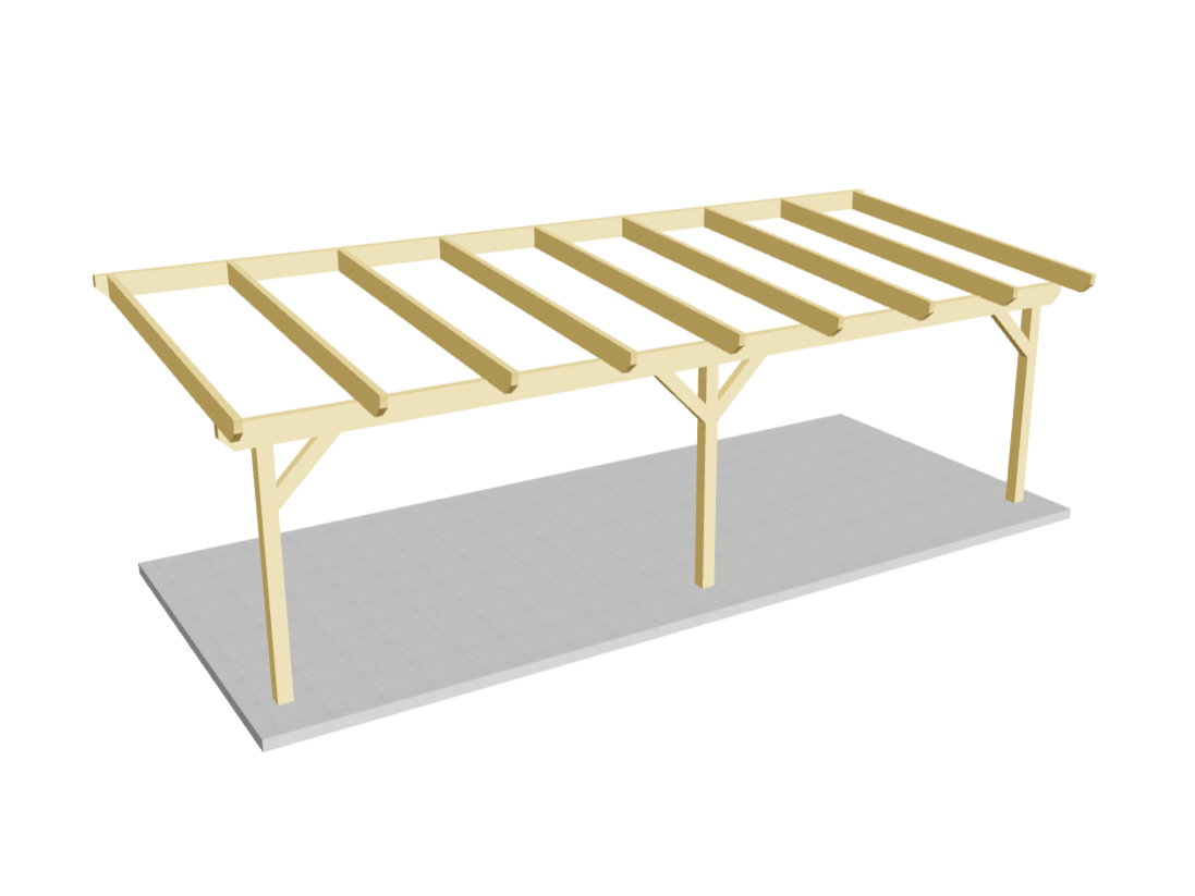 Terrassenüberdachung BSH Bausatz - ATBULL