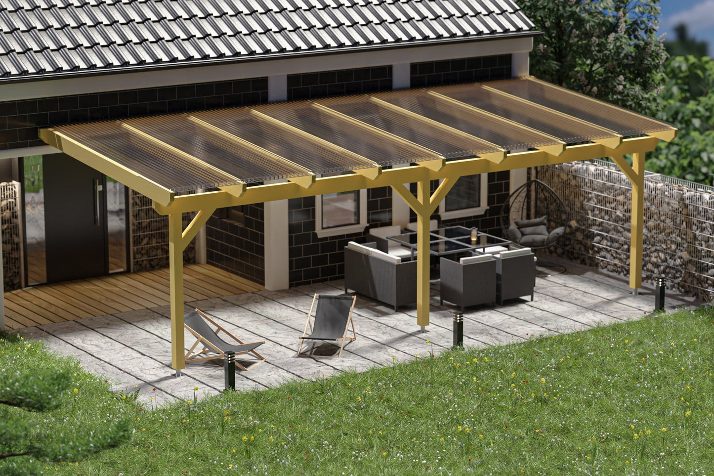 Terrassenüberdachung BSH Bausatz - ATBULL