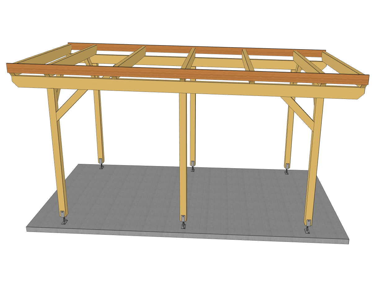 Carport Komplett - Bausatz - ATBULL