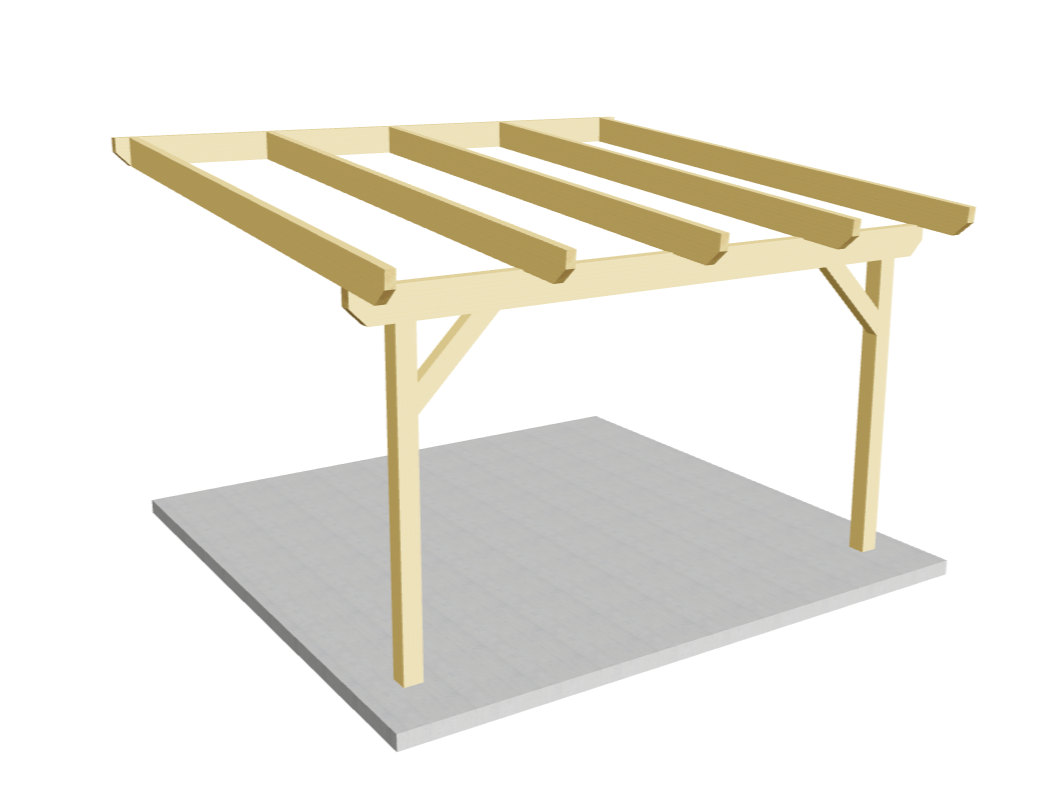 Terrassenüberdachung BSH Bausatz - ATBULL