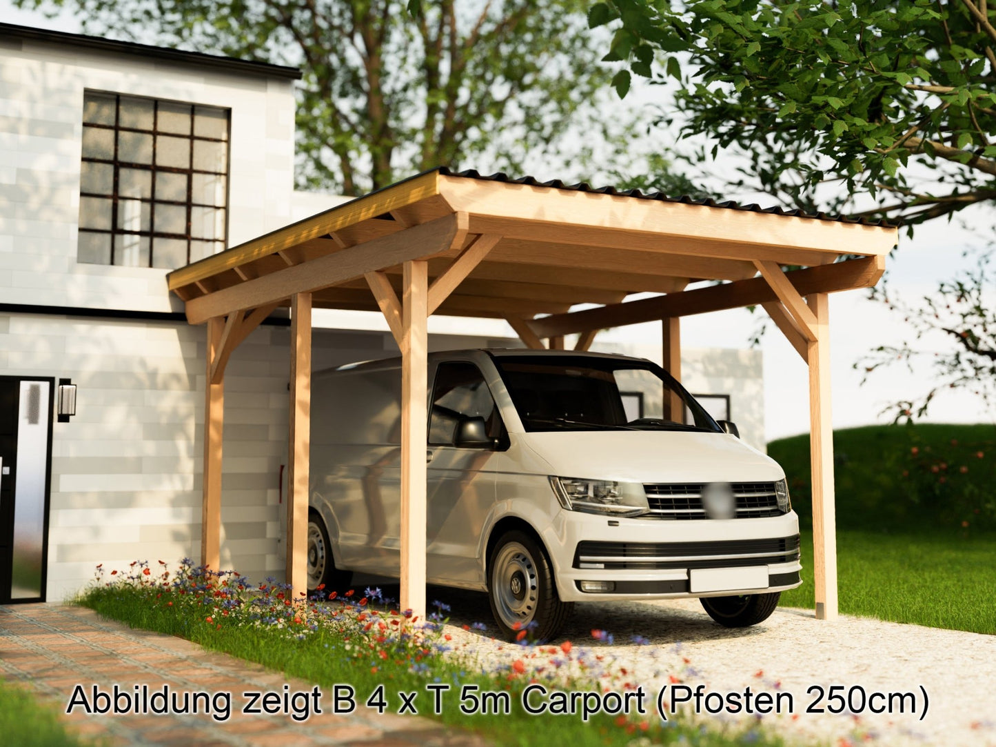 Carport Komplett - Bausatz - ATBULL