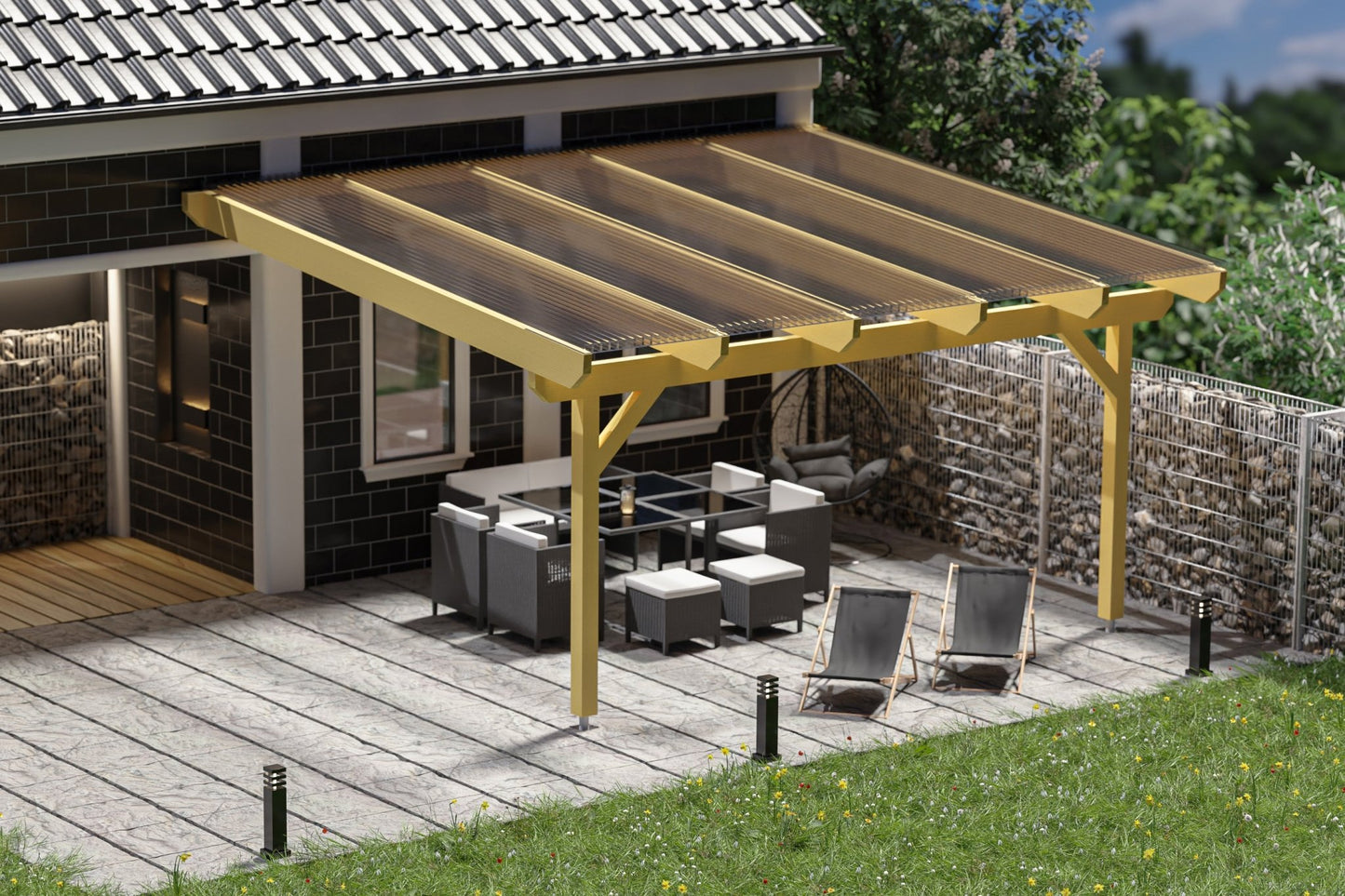 Terrassenüberdachung BSH Bausatz - ATBULL