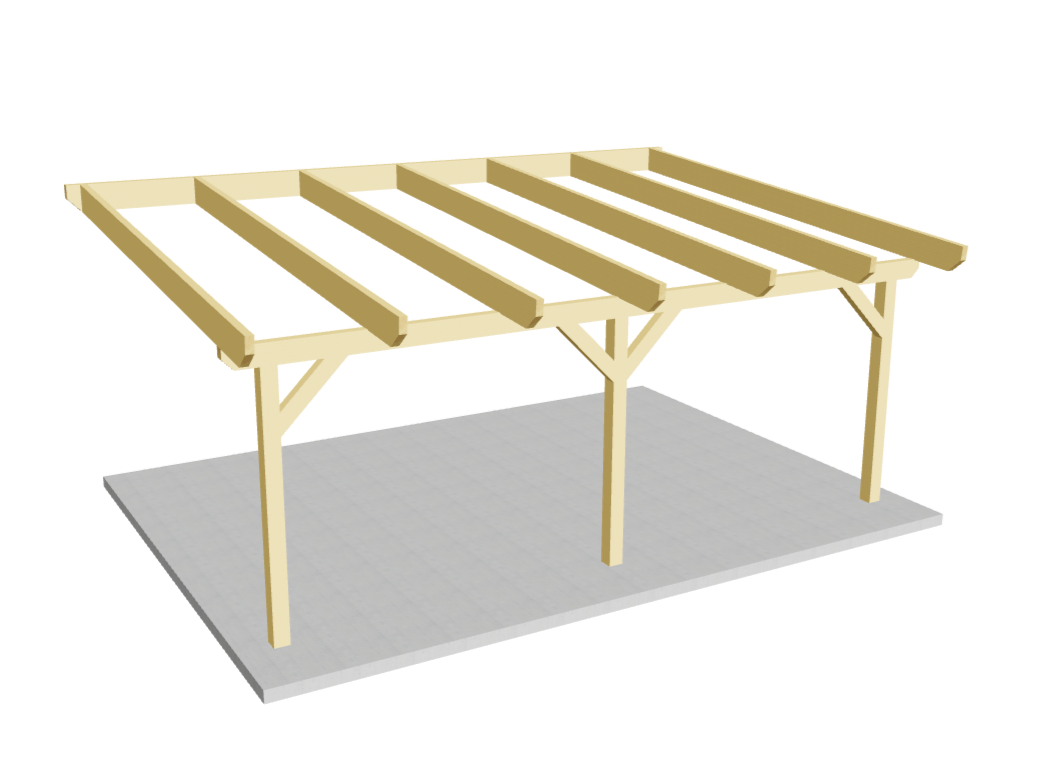 Terrassenüberdachung BSH Bausatz - ATBULL
