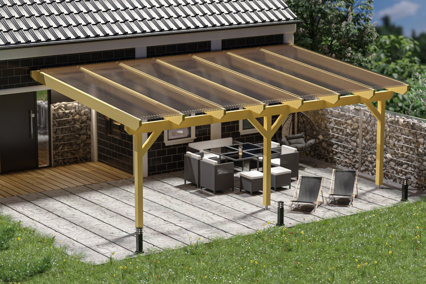 Terrassenüberdachung BSH Bausatz - ATBULL