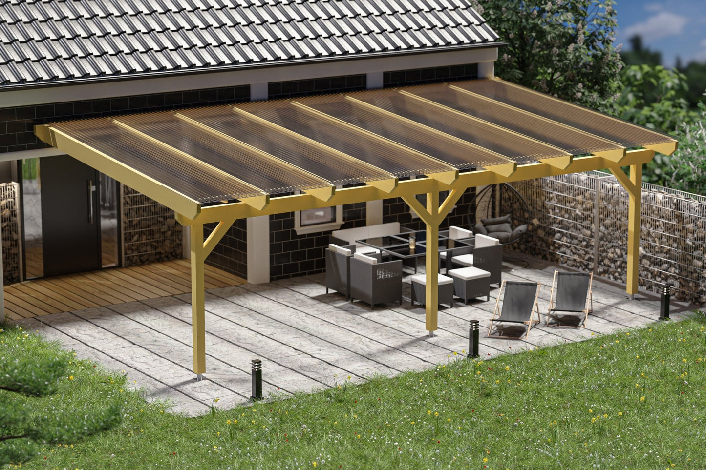 Terrassenüberdachung BSH Bausatz - ATBULL