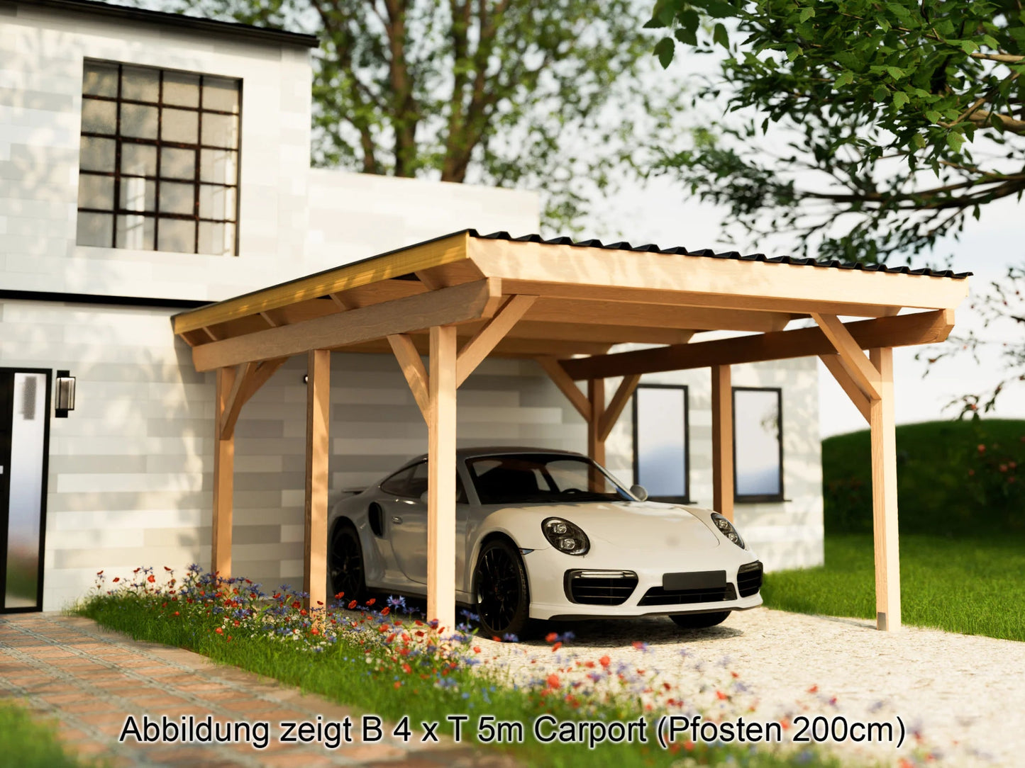 Carport Komplett - Bausatz - ATBULL