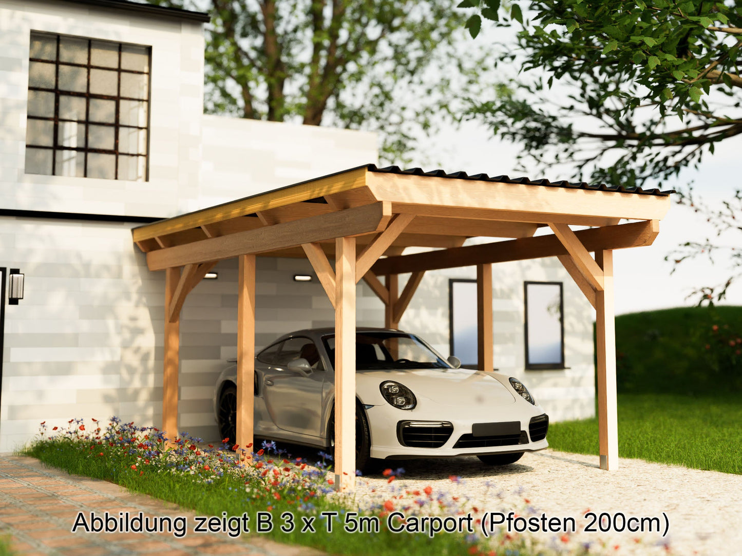 Carport Komplett - Bausatz - ATBULL