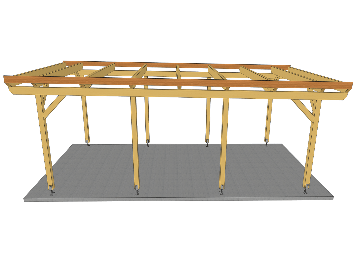 Carport Komplett - Bausatz - ATBULL