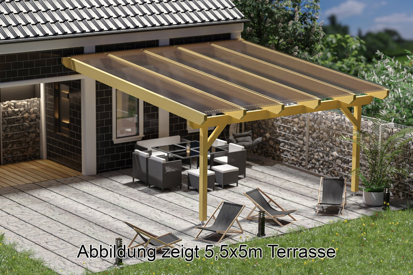 Terrassenüberdachung BSH Bausatz - ATBULL