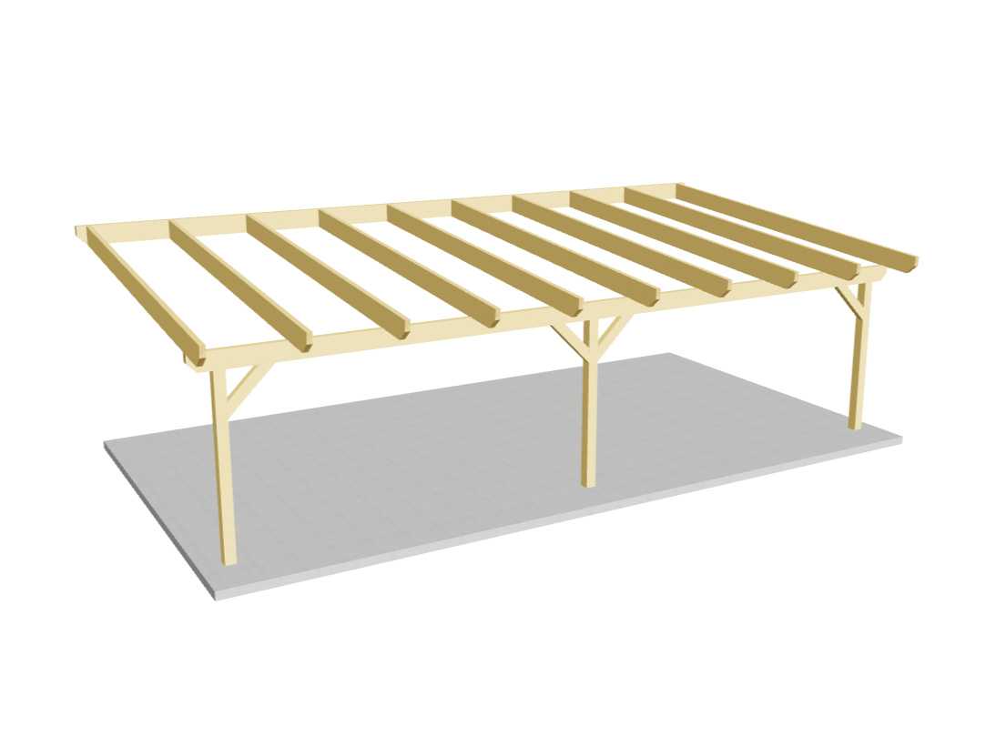 Terrassenüberdachung BSH Bausatz - ATBULL