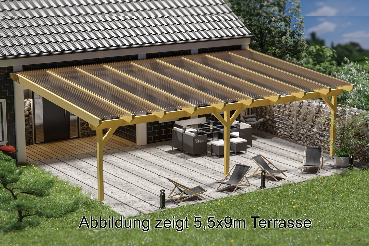 Terrassenüberdachung BSH Bausatz - ATBULL