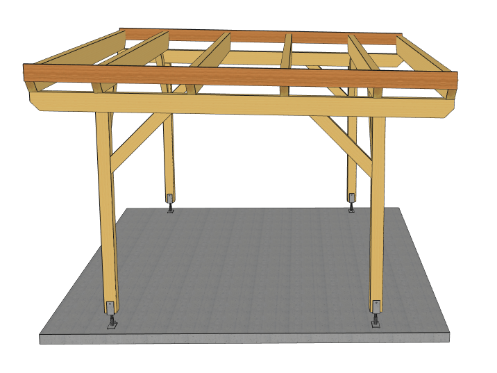 Carport Komplett - Bausatz - ATBULL