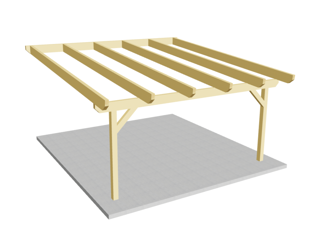 Terrassenüberdachung BSH Bausatz - ATBULL