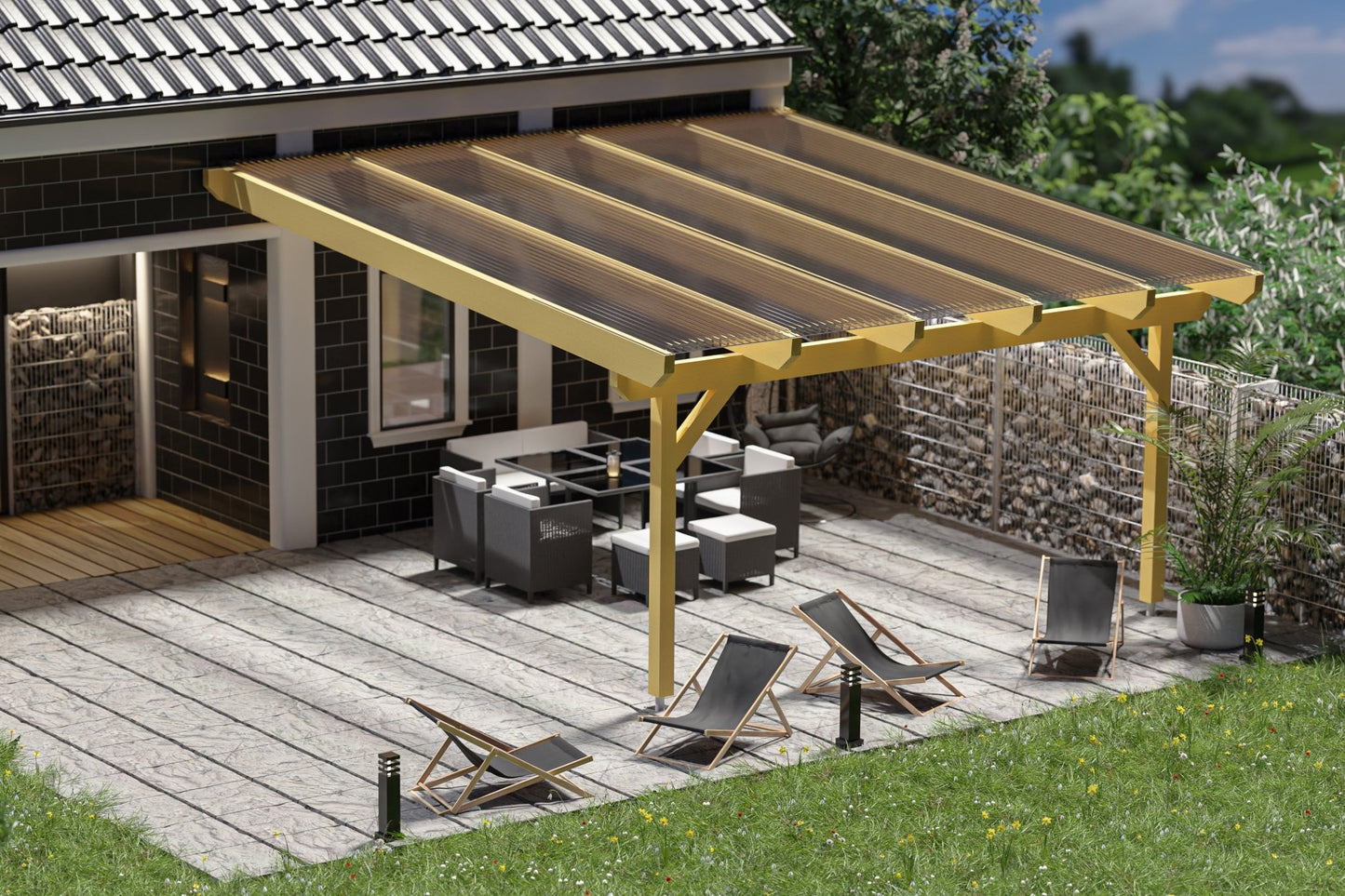 Terrassenüberdachung BSH Bausatz - ATBULL