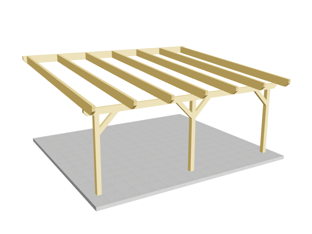 Terrassenüberdachung BSH Bausatz - ATBULL