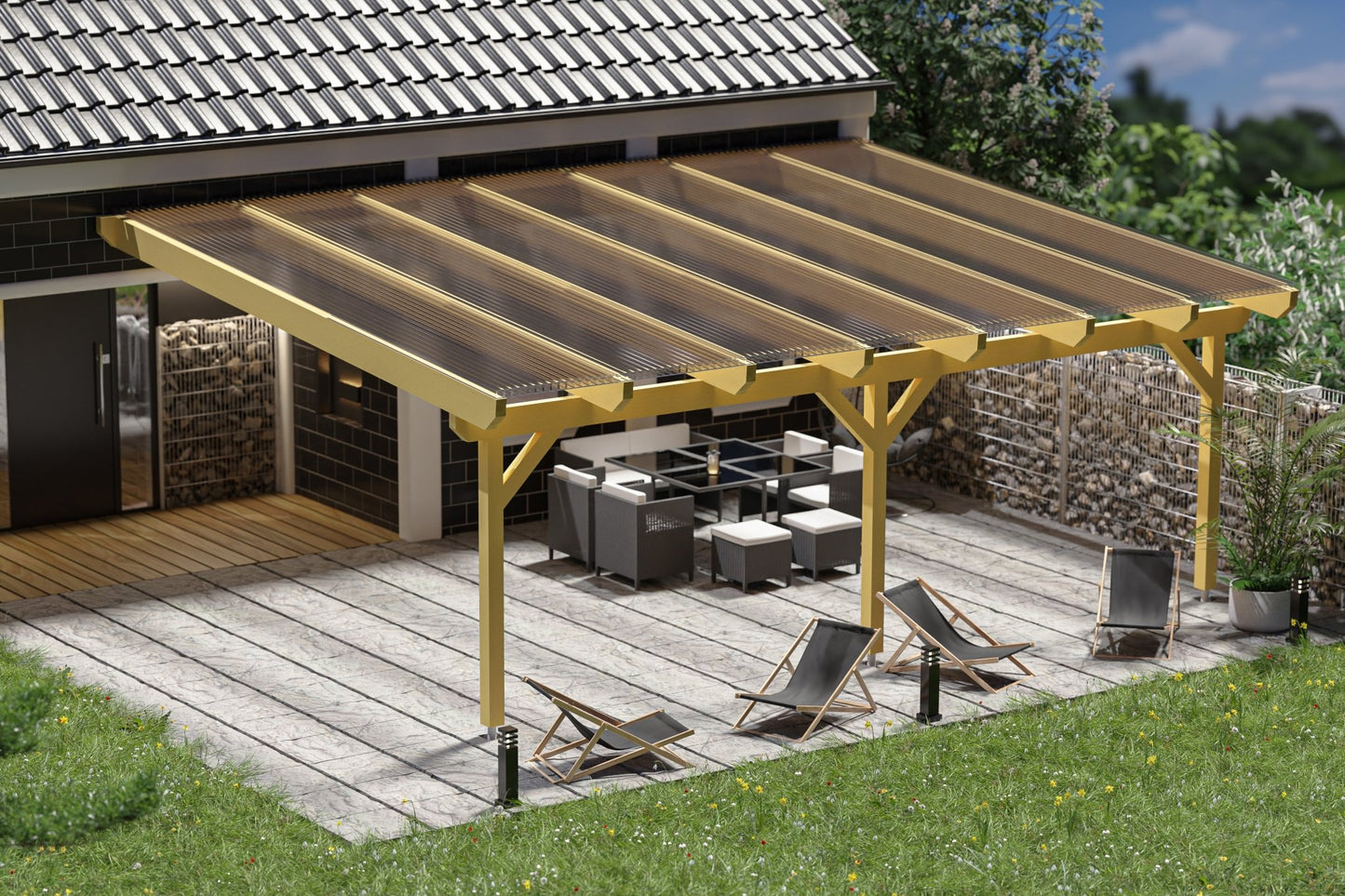 Terrassenüberdachung BSH Bausatz - ATBULL