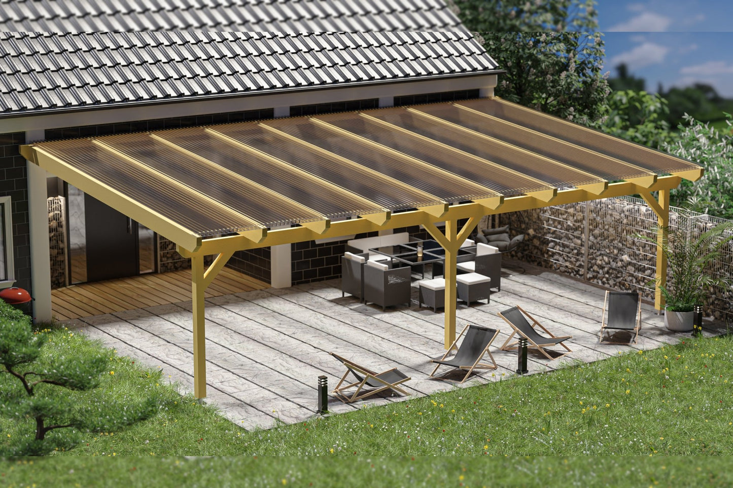 Terrassenüberdachung BSH Bausatz - ATBULL