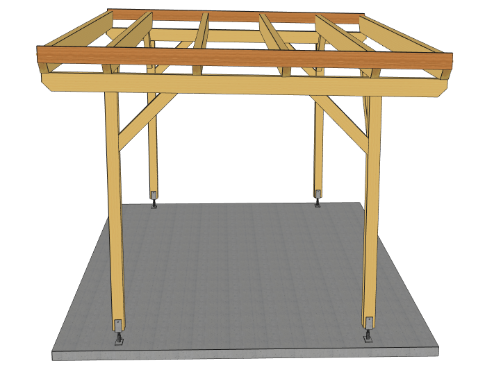 Carport Komplett - Bausatz - ATBULL