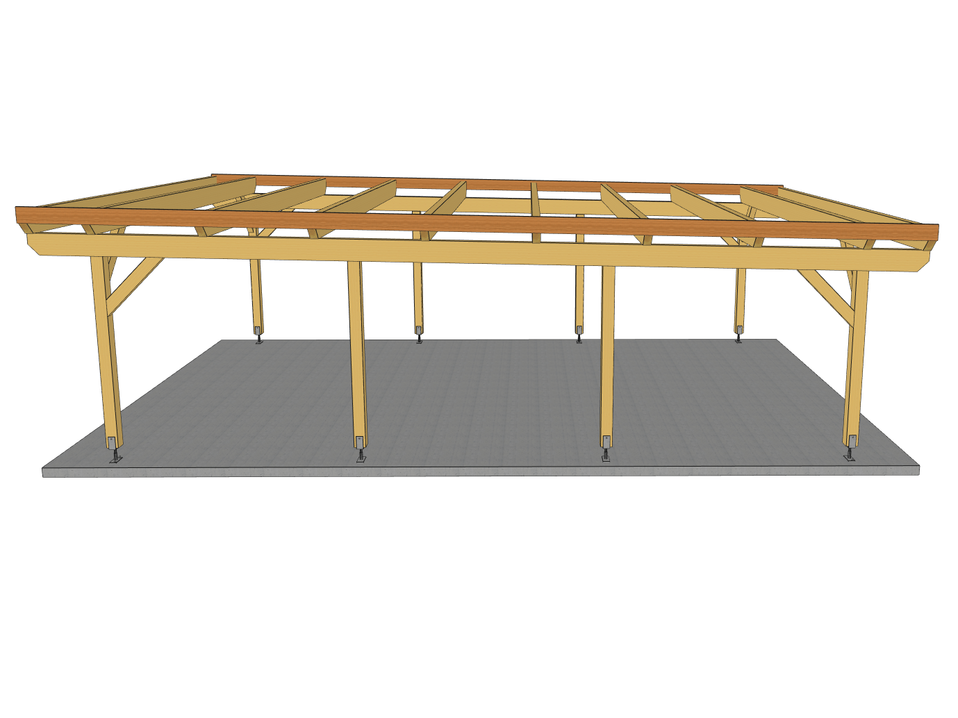 Carport Komplett - Bausatz - ATBULL