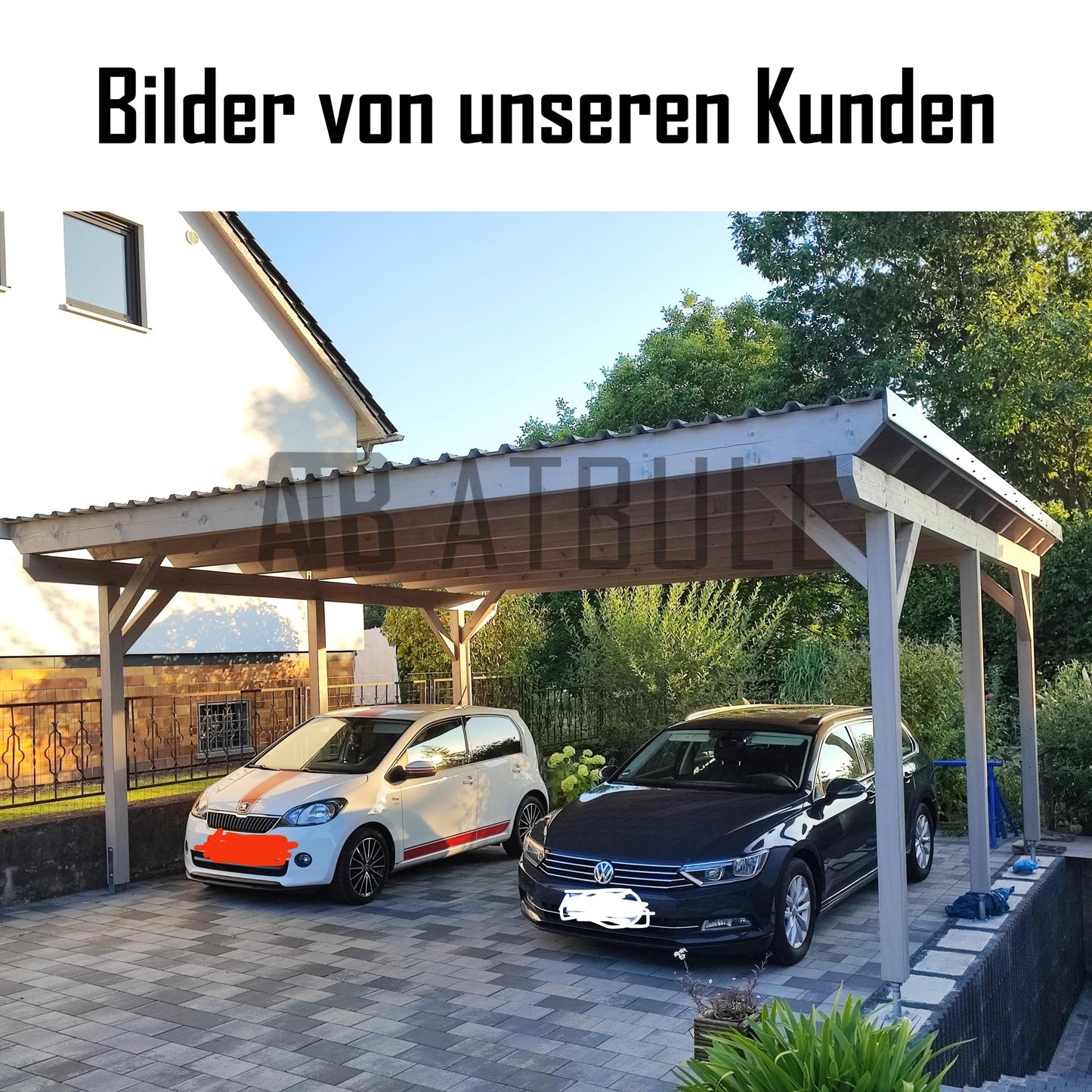 Carport Komplett - Bausatz - ATBULL