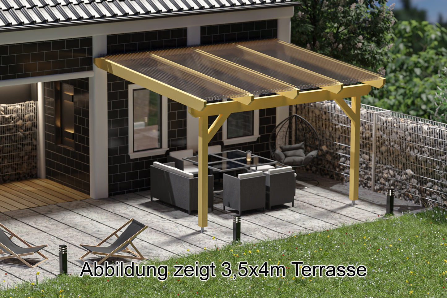 Terrassenüberdachung BSH Bausatz