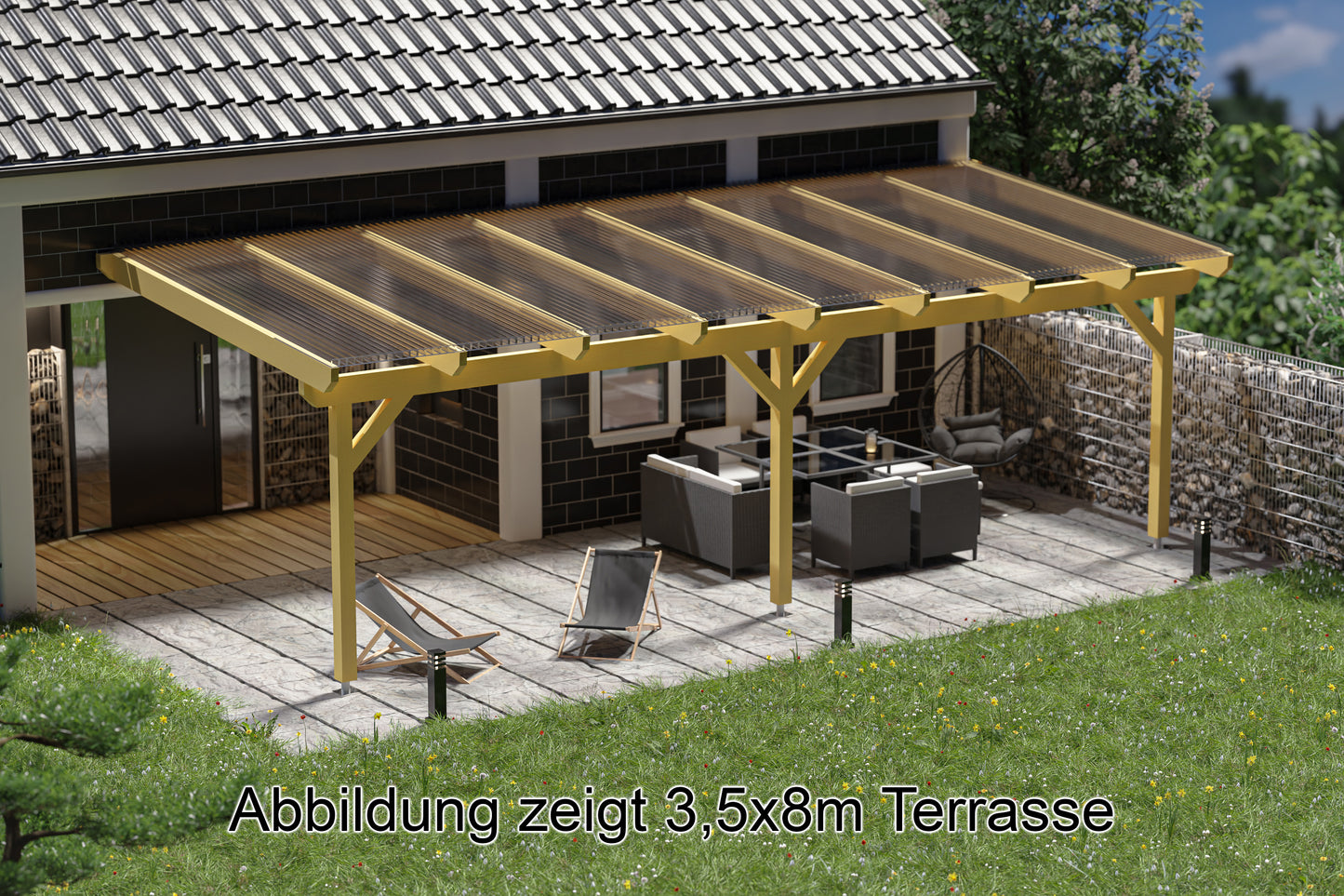 Terrassenüberdachung BSH Bausatz