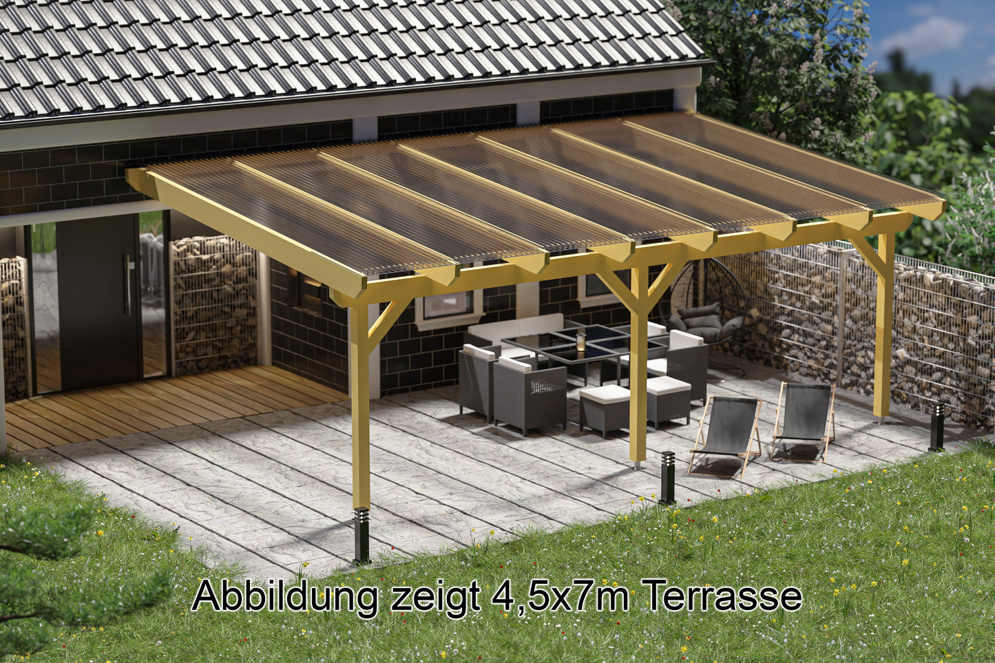 Terrassenüberdachung BSH Bausatz