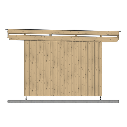 Seitenwand für ATBULL Carports