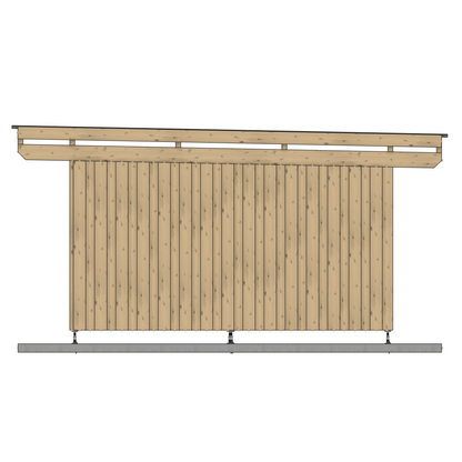 Seitenwand für ATBULL Carports