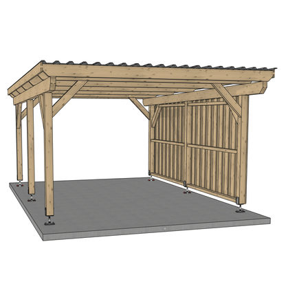 Seitenwand für ATBULL Carports