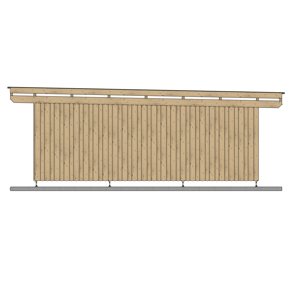 Seitenwand für ATBULL Carports