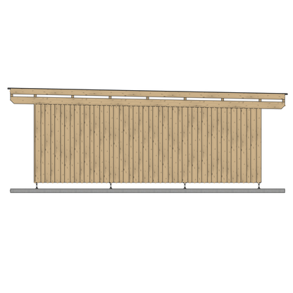 Seitenwand für ATBULL Carports