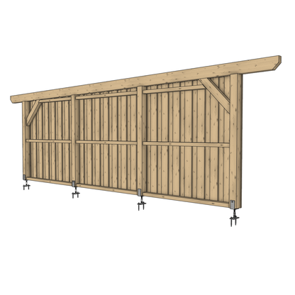 Seitenwand für ATBULL Carports