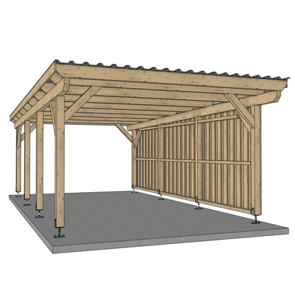 Seitenwand für ATBULL Carports