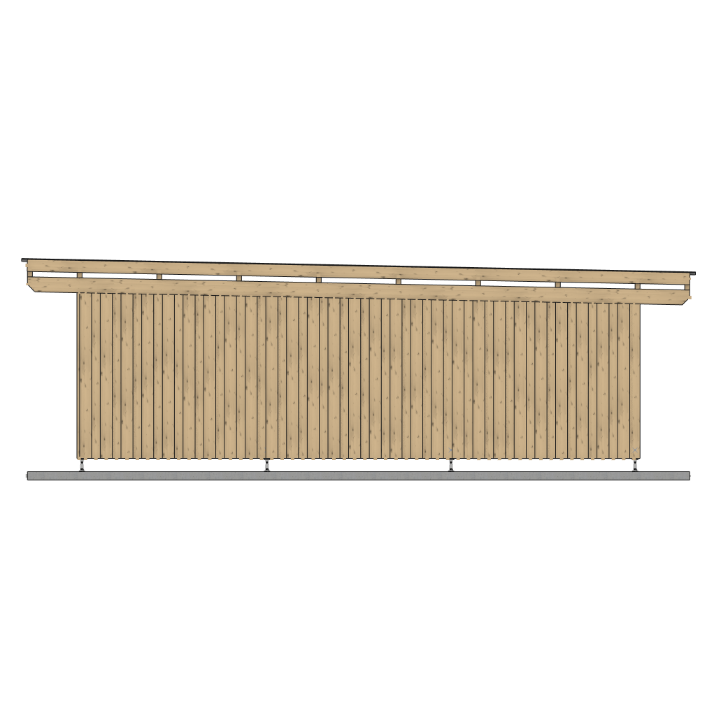Seitenwand für ATBULL Carports