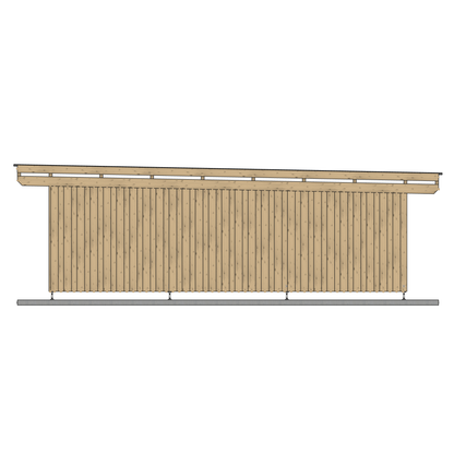 Seitenwand für ATBULL Carports