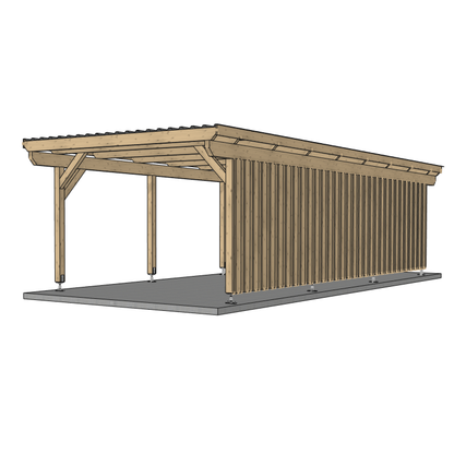 Seitenwand für ATBULL Carports