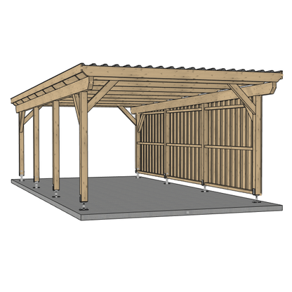 Seitenwand für ATBULL Carports