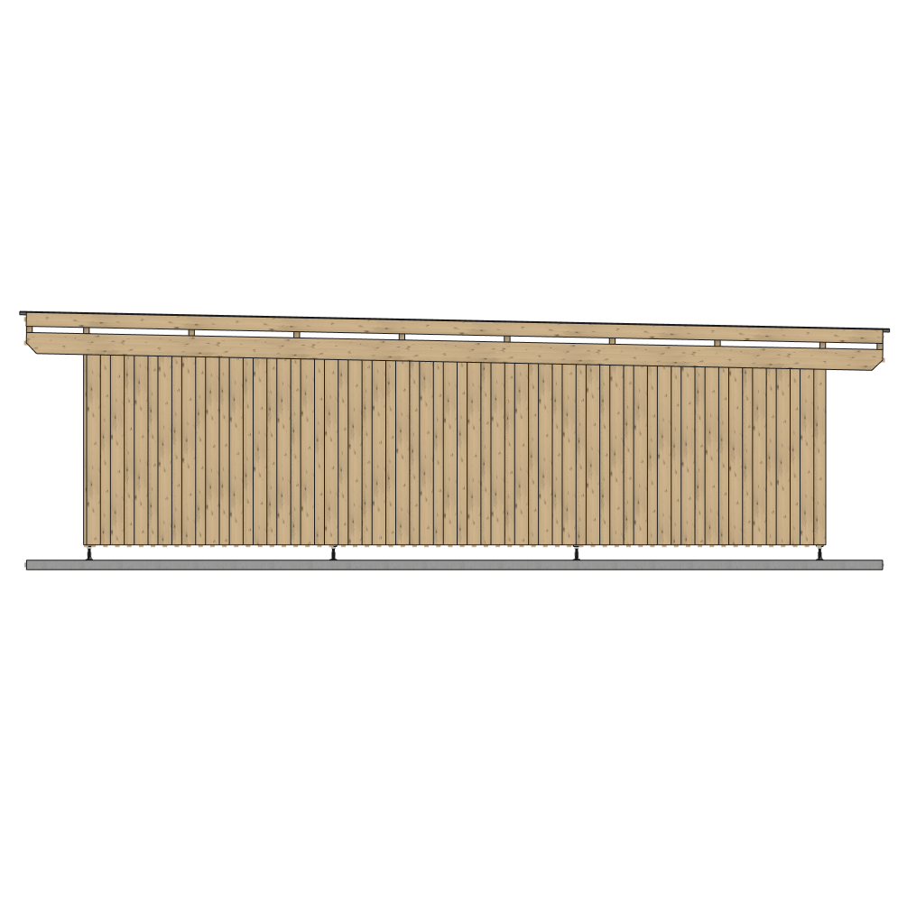 Seitenwand für ATBULL Carports