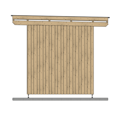 Seitenwand für ATBULL Carports