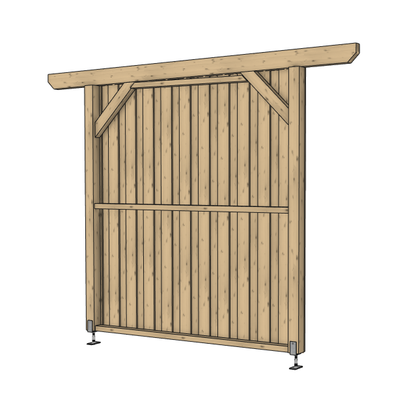 Seitenwand für ATBULL Carports