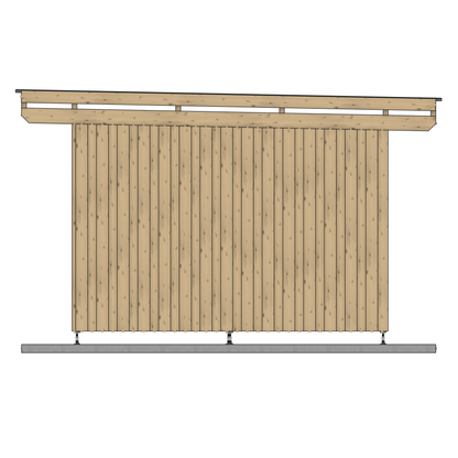 Seitenwand für ATBULL Carports