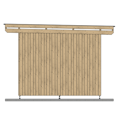 Seitenwand für ATBULL Carports